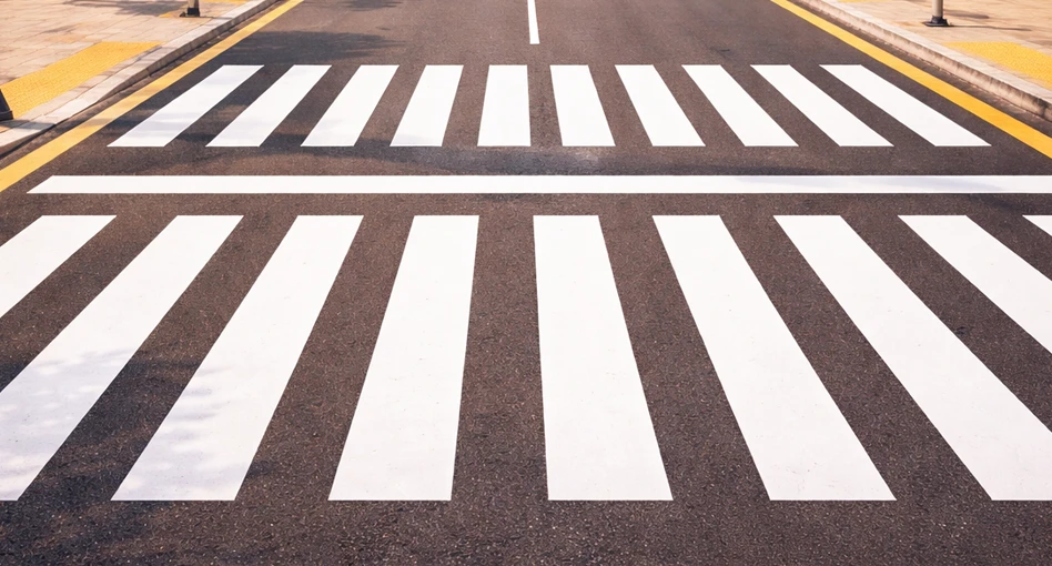 Gambar - Marka Jalan Zebra Cross